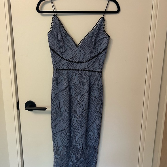 Nicholas Blue midi lace dress - Picture 2 of 7